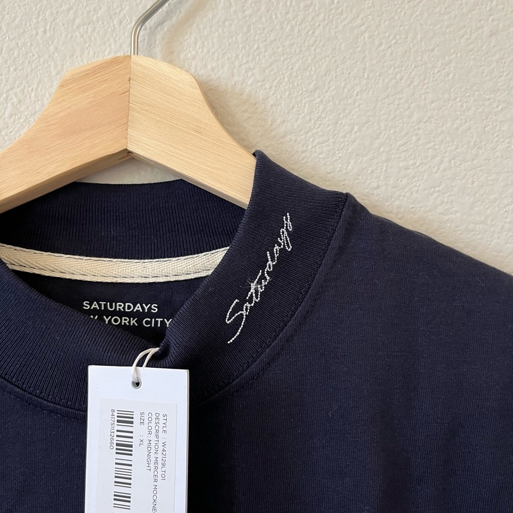 Saturdays NYC Mock Neck